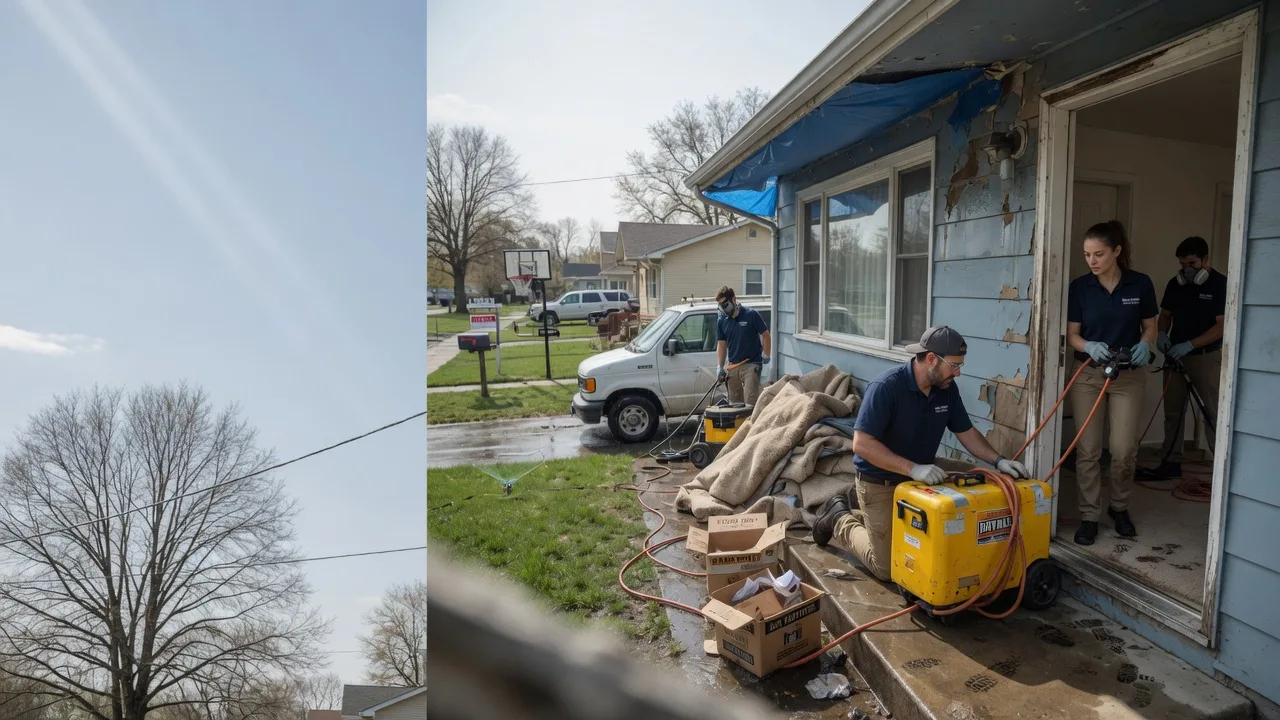 Basement Flood Cleanup in Fiatt, IL near me